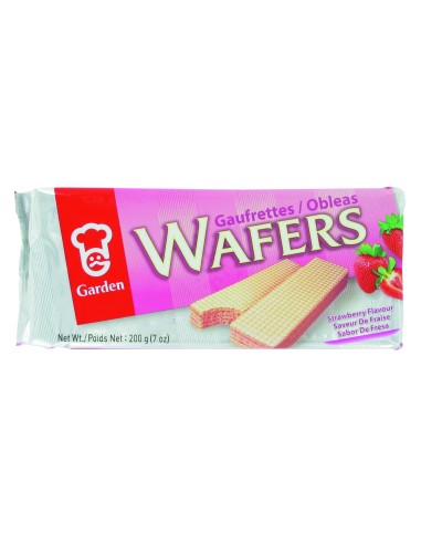 GAUFRETTE FRAISE GARDEN 200G