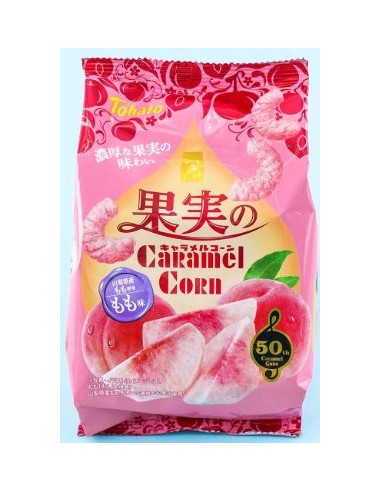 CORN CARAMEL PECHE TOHATO 68G