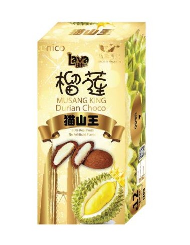 COOKIE LAVA BITES DURIAN CHOCO 120G