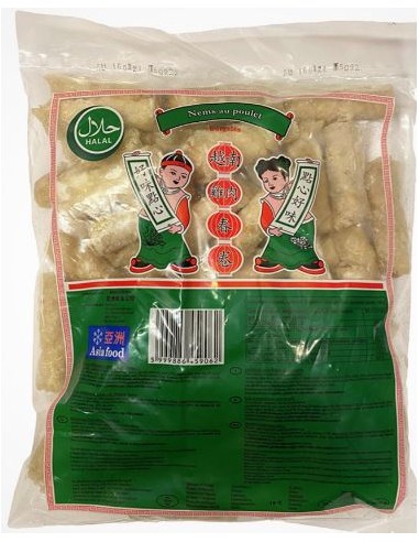 NEM POULET LD HALAL ASIA FOOD 50P 6 CT