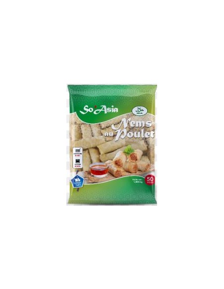 NEM POULET HALAL SO ASIA SFPA 50P