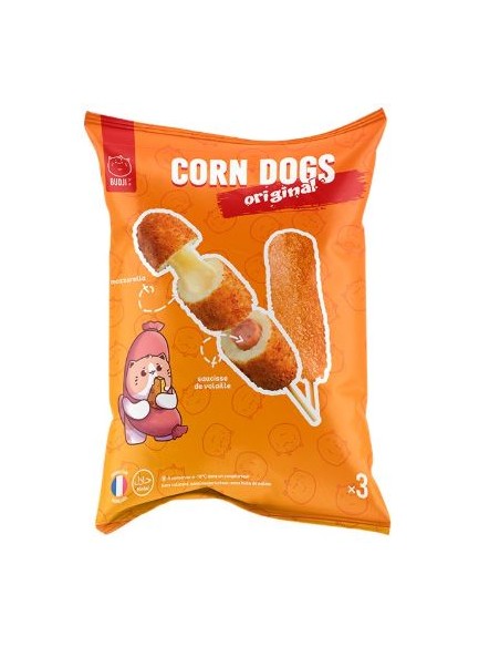 CORN DOG MOZARELLA BUDJI 280G