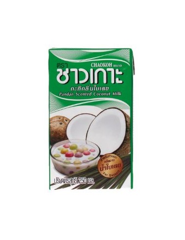 CREME COCO PANDAN CHAOKOH 250ML*12/CT