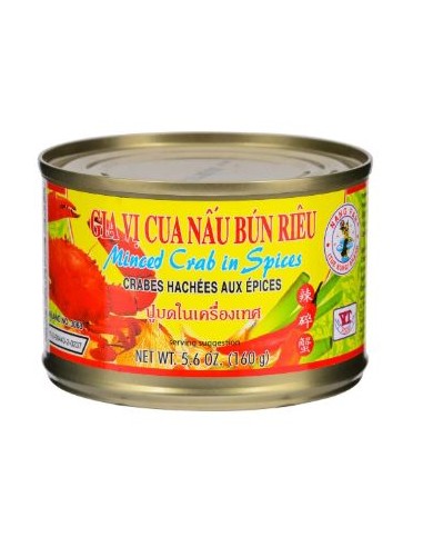 CRABE HACHE AUX EPICES- CUA BUN RIEU NANG FAH 160G*48/CT