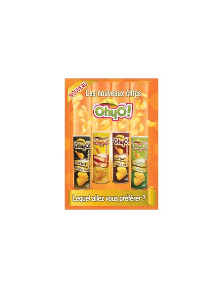 CHIPS PIMENT DOUX OHYO 160G