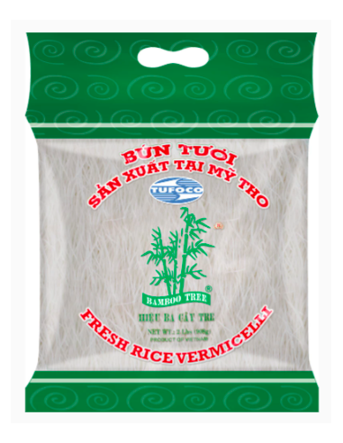 VERMI RIZ BUN TUOI BAMBOU VERT 908G*18/CT