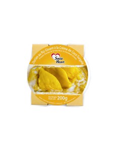 RIZ GLUANT AU DURIAN SMILE HEART 200G*24/CT