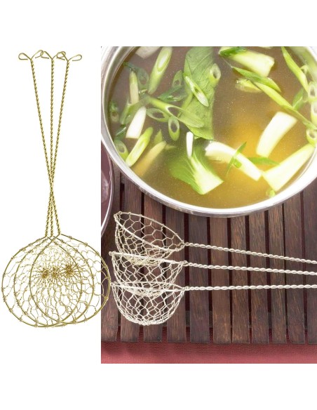 ECUMOIRE FONDU "2.5" 10PIECES/LOT