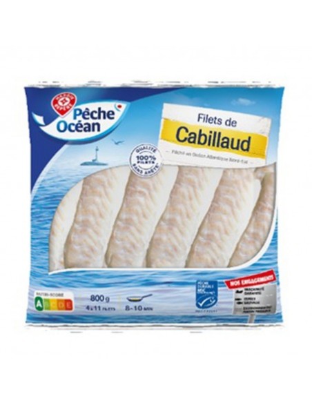 FILET CABILLAUD 800G