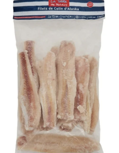 FILET COLIN ALASKA 900G*10/CT