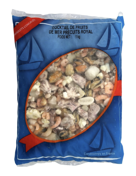 FRUIT DE MER MIXTE M.D.MONDE 800G*10/CT