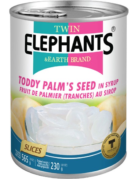FRUIT PALMIER EN TRANCHE ELEPHANT 565G*24/CT
