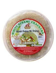 GALETTE SESAME BLANC 22CM 400G*50/CT