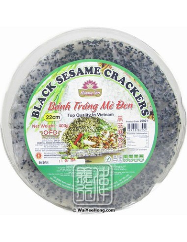 GALETTE SESAME NOIR 22CM 400G