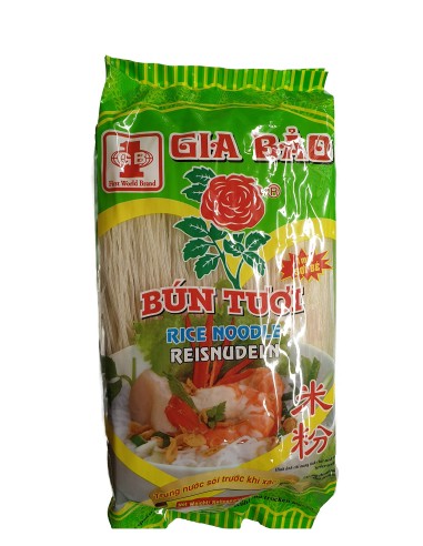 VERMI RIZ BUN TUOI 1MM GIA BAO ROSE 500G*20/CT
