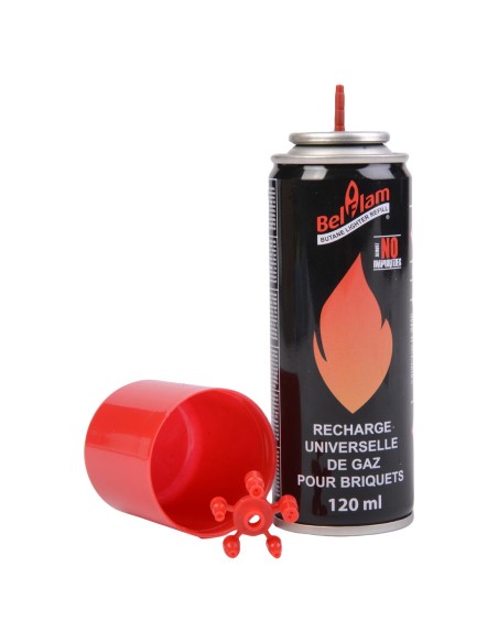 GAZ RECHARGE BRIQUET 250+50ML*12P