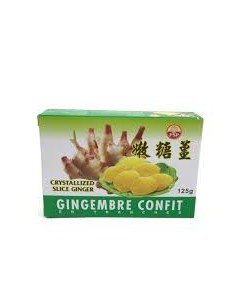 GINGEMBRE CONFIT PSP 125G*50/CT