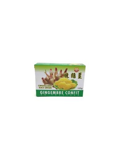 GINGEMBRE CONFIT PSP 125G*50/CT