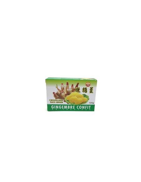 GINGEMBRE CONFIT PSP 125G*50/CT