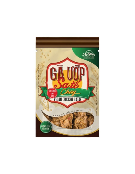 POULET SATE VEGAN-GA UOP SATE CHAY 400G