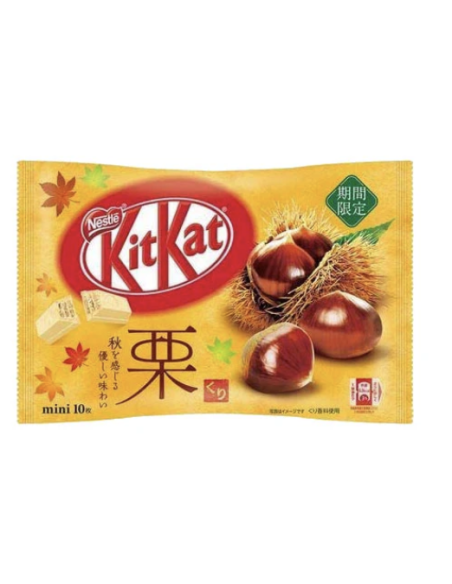 KITKAT JAPON MINI CHATAIGNE 145G