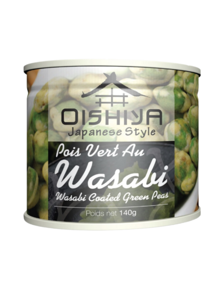 POIS VERTS WASABI OISHIYA 140G