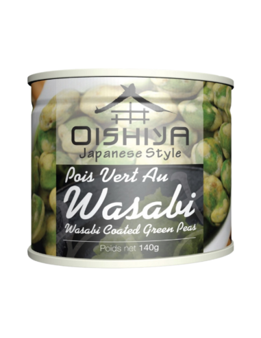POIS VERTS WASABI OISHIYA 140G*12/CT