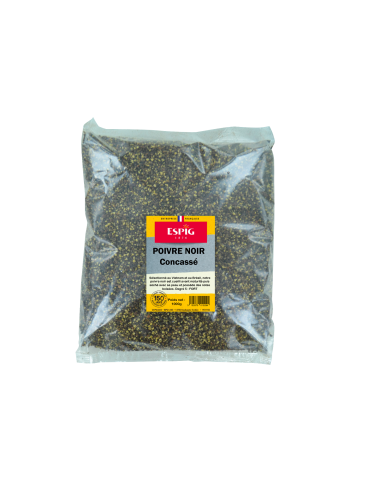 POIVRE NOIR CONCASSE ESPIG 1KG