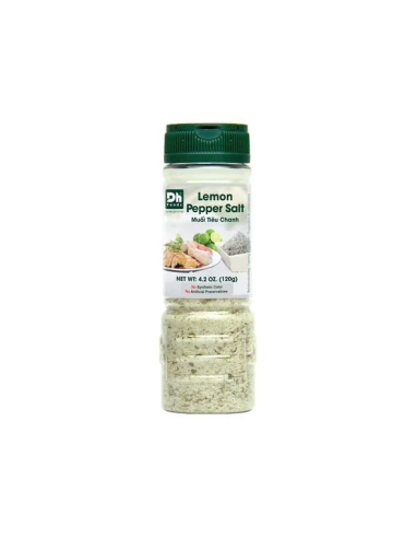 SEL POIVRE FEUILLE CITRON DH FOODS 120G