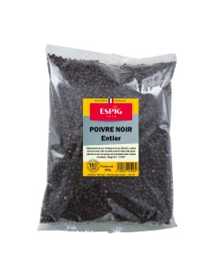 POIVRE NOIR ENTIER ESPIG 500G