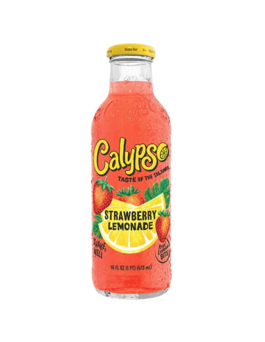 LIMONADE FRAISE CALYPSO 473ML