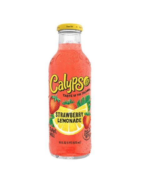 LIMONADE FRAISE CALYPSO 473ML