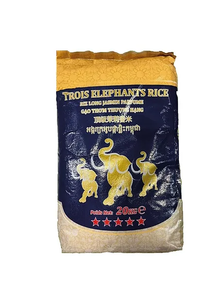 RIZ LONG THAI TROIS ELEPHANTS 20KG