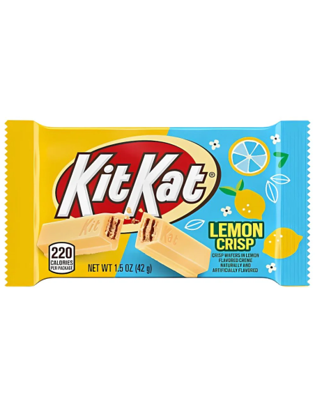 KITKAT US LEMON CRISP CITRON 42G