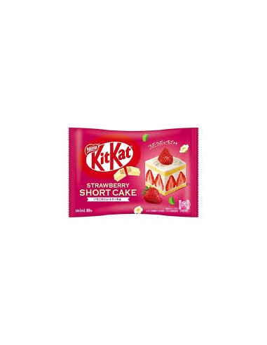 KITKAT JAPON FRAISE SHORT CAKE 116G