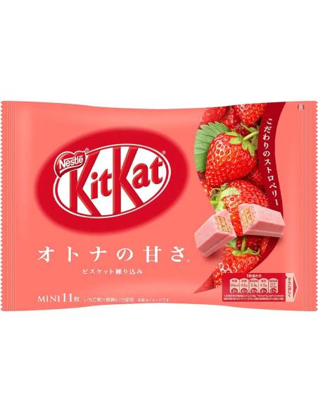 KITKAT JAPON MINI FRAISE 127,6G
