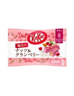 KITKAT JAPON RUBY AMANDE GROSEILLE 36,6G