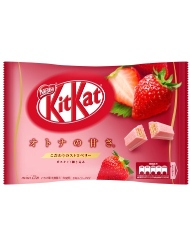 KITKAT JAPON FRAMBOISE 145G