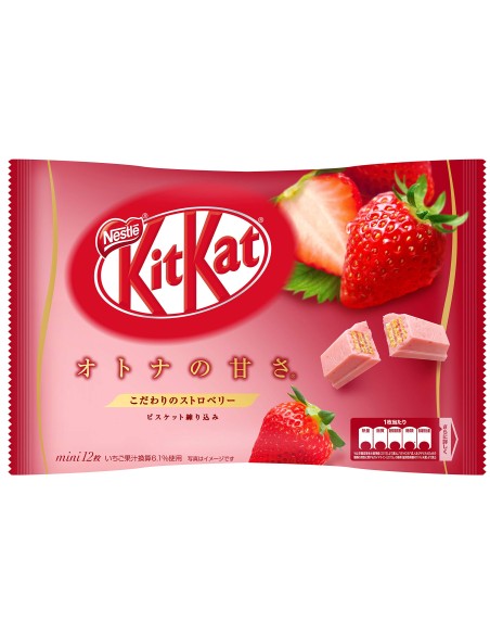 KITKAT JAPON FRAMBOISE 145G