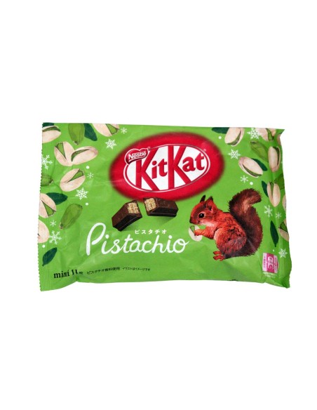 KITKAT JAPON MINI CHOCOLAT PISTACHE 127,6G
