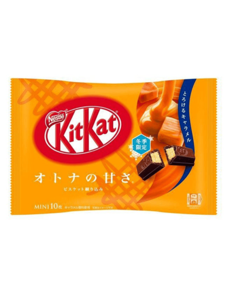 KITKAT JAPON CHOCO CARAMEL 113G