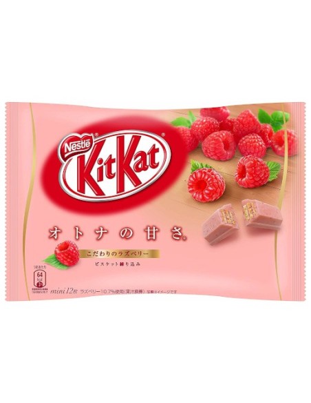 KITKAT JAPON FRAMBOISE 145G*12/CT