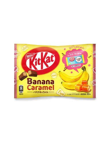 KITKAT JAPON BANANE CARAMEL 118,8G*12/CT