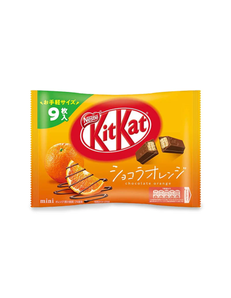 KITKAT JAPON CHOCOLAT ORANGE 82G