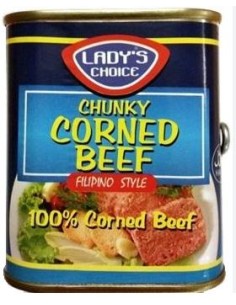 CHUNKY CORNED BEEF LADY'S CHOICE 340G