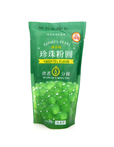 PERLE TAPIOCA BUBBLE TEA THE VERT WFY 250G*36/CT
