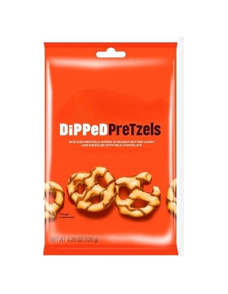 COOKIES PEANUT BUTTER DIPPED PRETZELS 120G