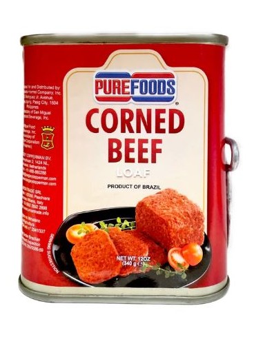 CORNED BEEF PURE FOODS 340G