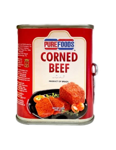 CORNED BEEF PURE FOODS 340G