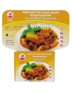CUBE PREPA BOEUF RAGOUT COQ 75G*100/CT